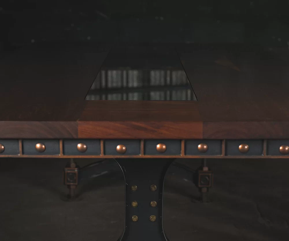 Grain And Iron Denton Table Top View