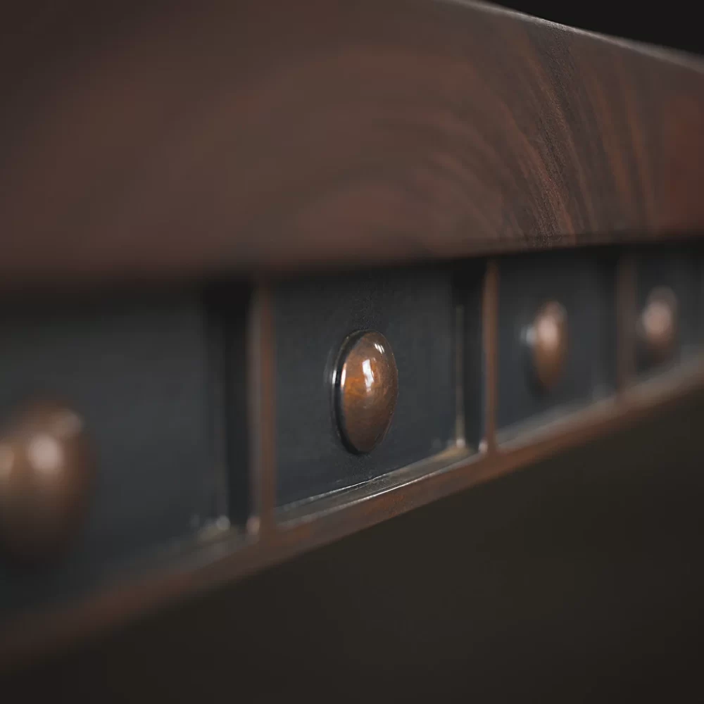 Grain And Iron Denton Table Close Up