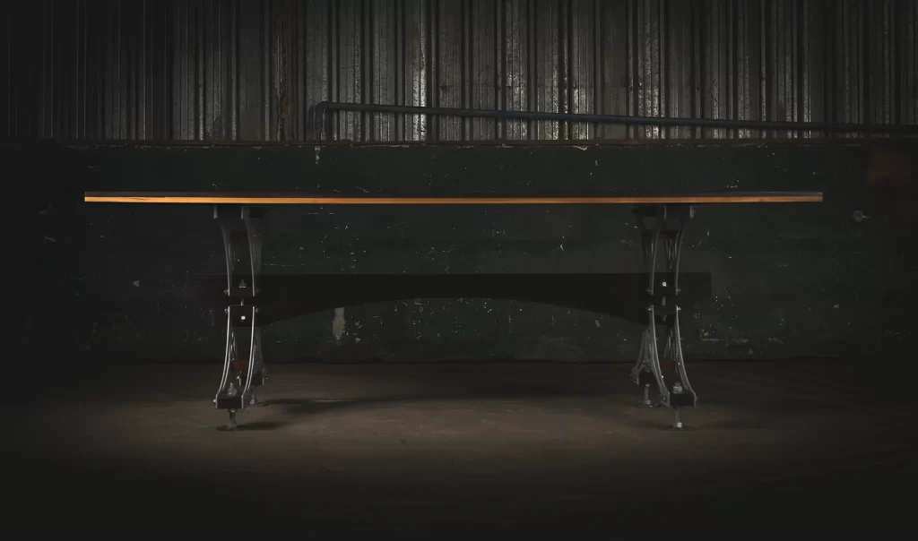 Grain And Iron Midland Table Front View