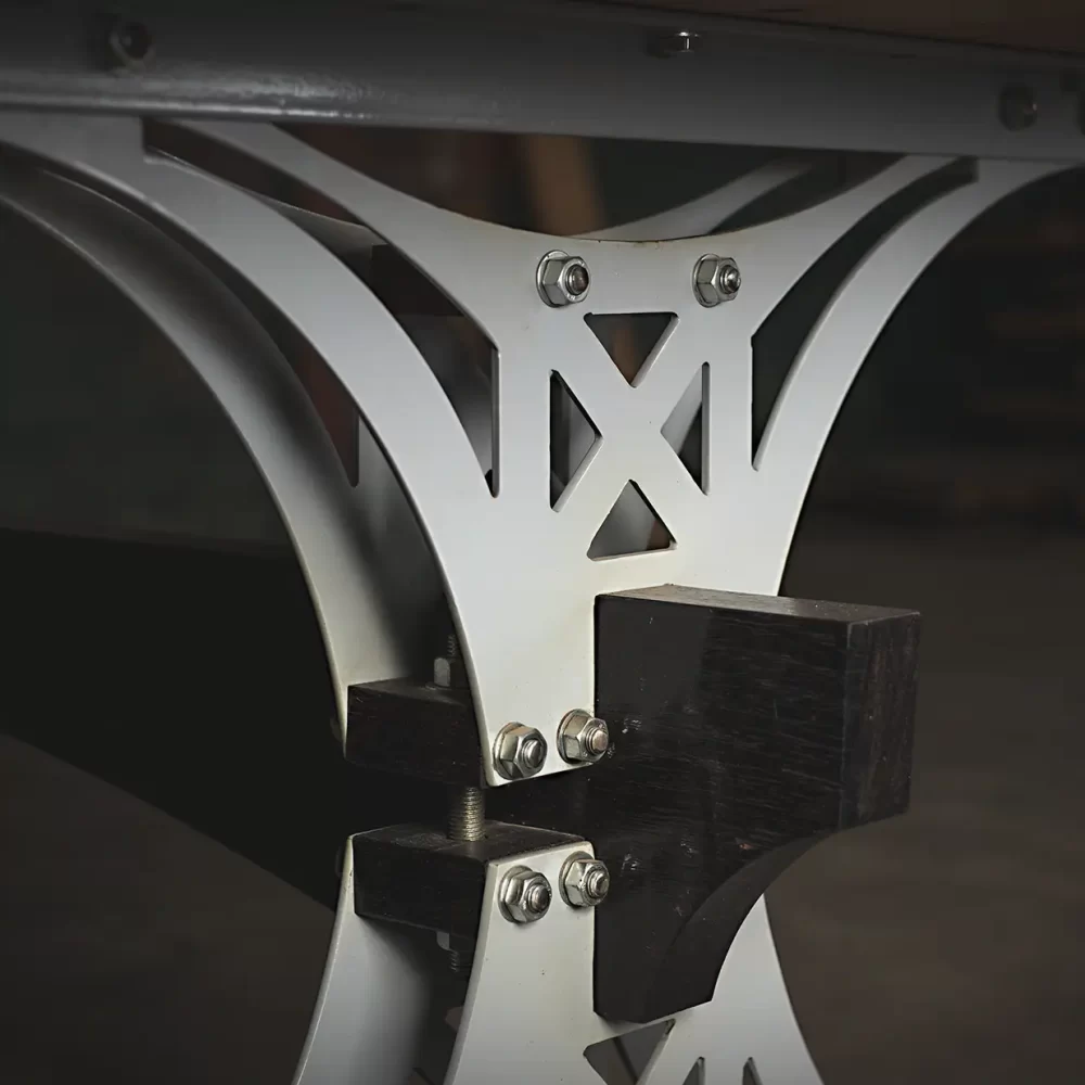 Grain And Iron Midland Table Side View