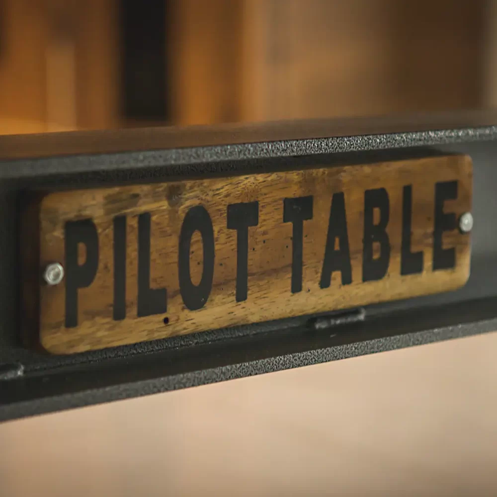 Grain And Iron Sherman Table