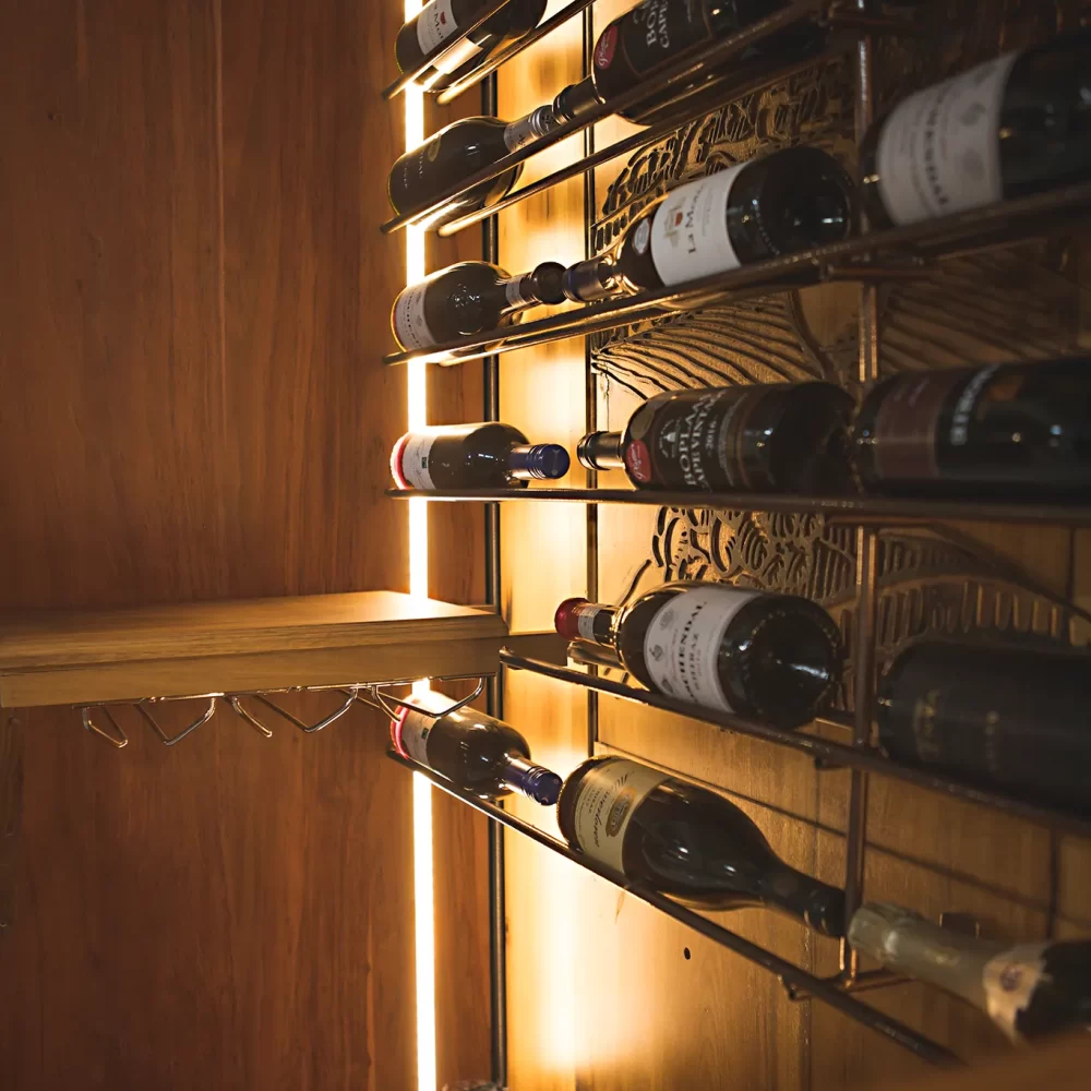 Grain And Iron Wine Rack
