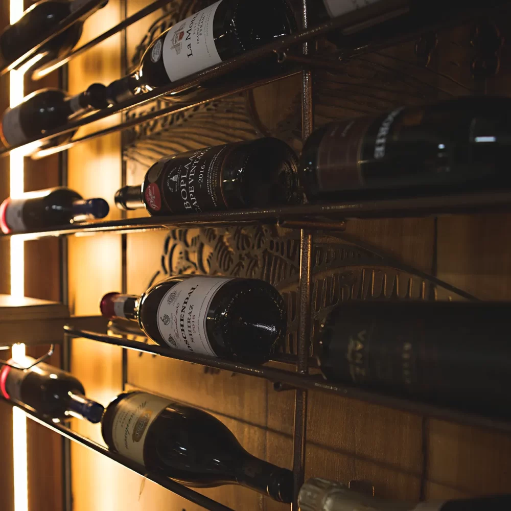 Grain And Iron Wine Rack